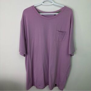 Hudson North T-shirt Short Sleeve in Mauve Size 2XL